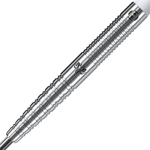 Harrows Wolfram 97% Tungsten Steel Tip Darts Set 21g, 22g, 23g, 24, 25g & 26g - Includes Speedline Shafts, Marathon - Wolfram Flights & Travel Case