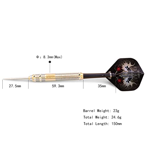 CUESOUL Dragon Series 21/23/25 Grams Steel Tip Darts