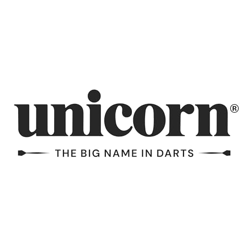 UNICORN Steel Tip Darts Set, Core Plus, Tungsten Barrels, 20g, 21g, 22g, 23g, 24g, 25g, 26g or 27g