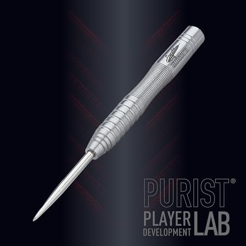 UNICORN Steel Tip Darts Barrels Only | Gary 'The Flying Scotsman' Anderson Purist Player Development Lab Phase 1, 2 & 4 | 90% Natural Tungsten Barrels | 21g, 22g, 23g, 24g, 25g, 26g or 27g