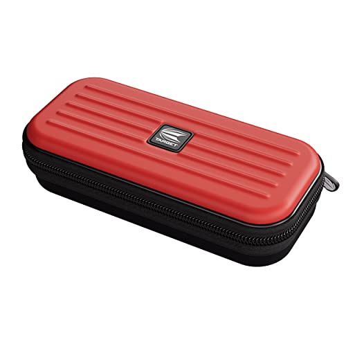 TARGET Darts Takoma Dart Case Wallet, Regular Size, Blue | Store 3 Fully Assembled Darts & Accessories | Dart Holder with Zip Lock Pouches, Store Flights, Shafts & Swiss Points
