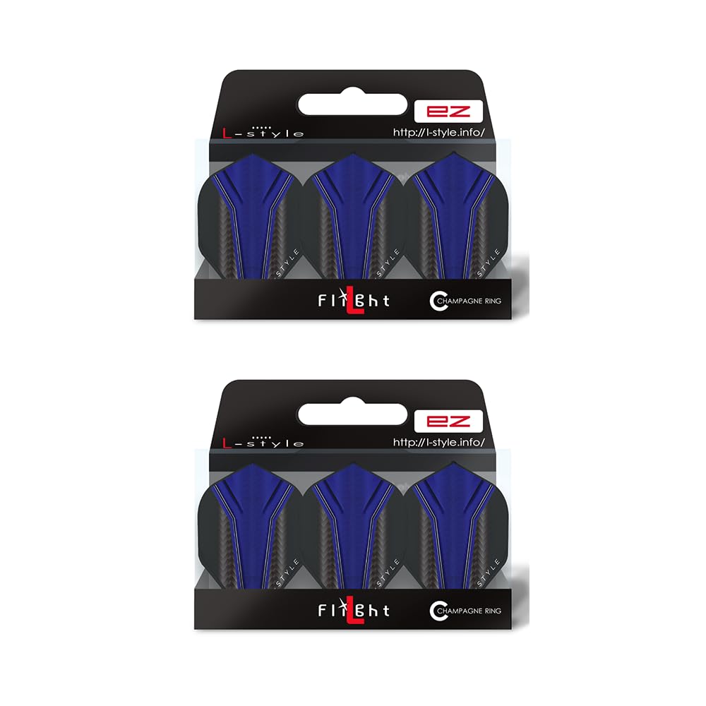 L-style flights: L1 EZ Standard - Universal - with integrated Champagne Ring