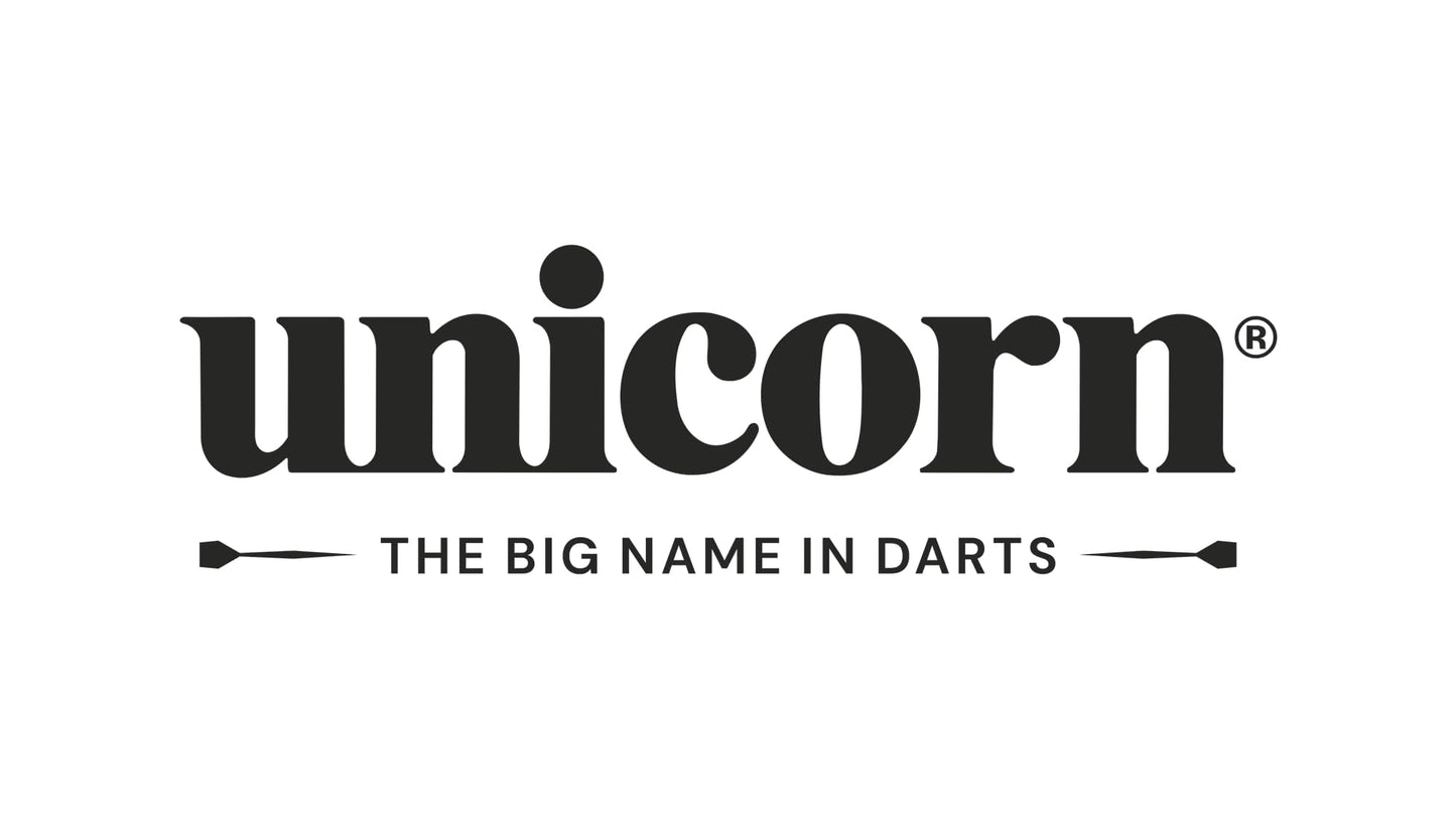 Unicorn Forge Integrated Dart Flights & Shafts | 1 Piece Construction for Perfect 90˚ Angle | Lightweight Tough Polymer | Standard Plus Shape & 2BA Thread | Medium Length Stem 26 mm |