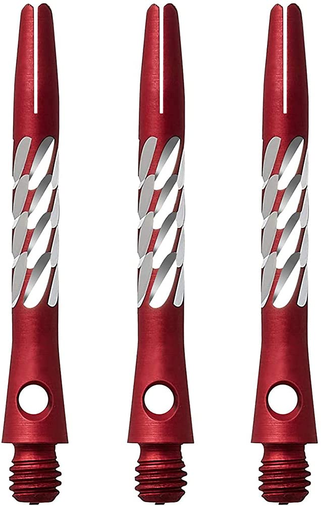 Unicorn Darts Shafts | Premier | Anodised Aluminium | Short 27.0 mm or Medium 45.0 mm | 3 Stems