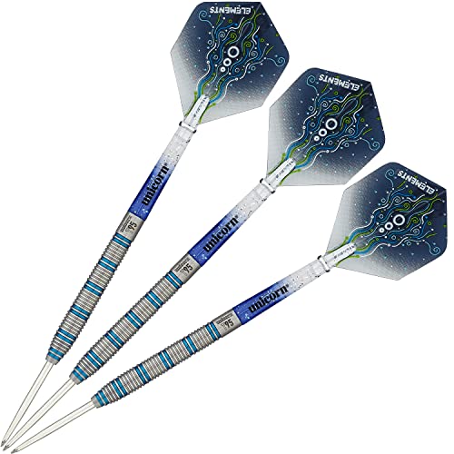 UNICORN Steel Tip Darts Set | Core XL T90 & T95 Series | 90% & 95% Tungsten Barrels with Colour Accents | 20g, 21g, 22g, 23g, 24g or 25g