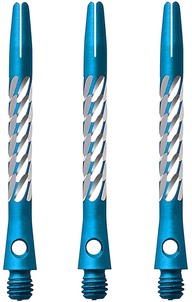 Unicorn Darts Shafts | Premier | Anodised Aluminium | Short 27.0 mm or Medium 45.0 mm | 3 Stems