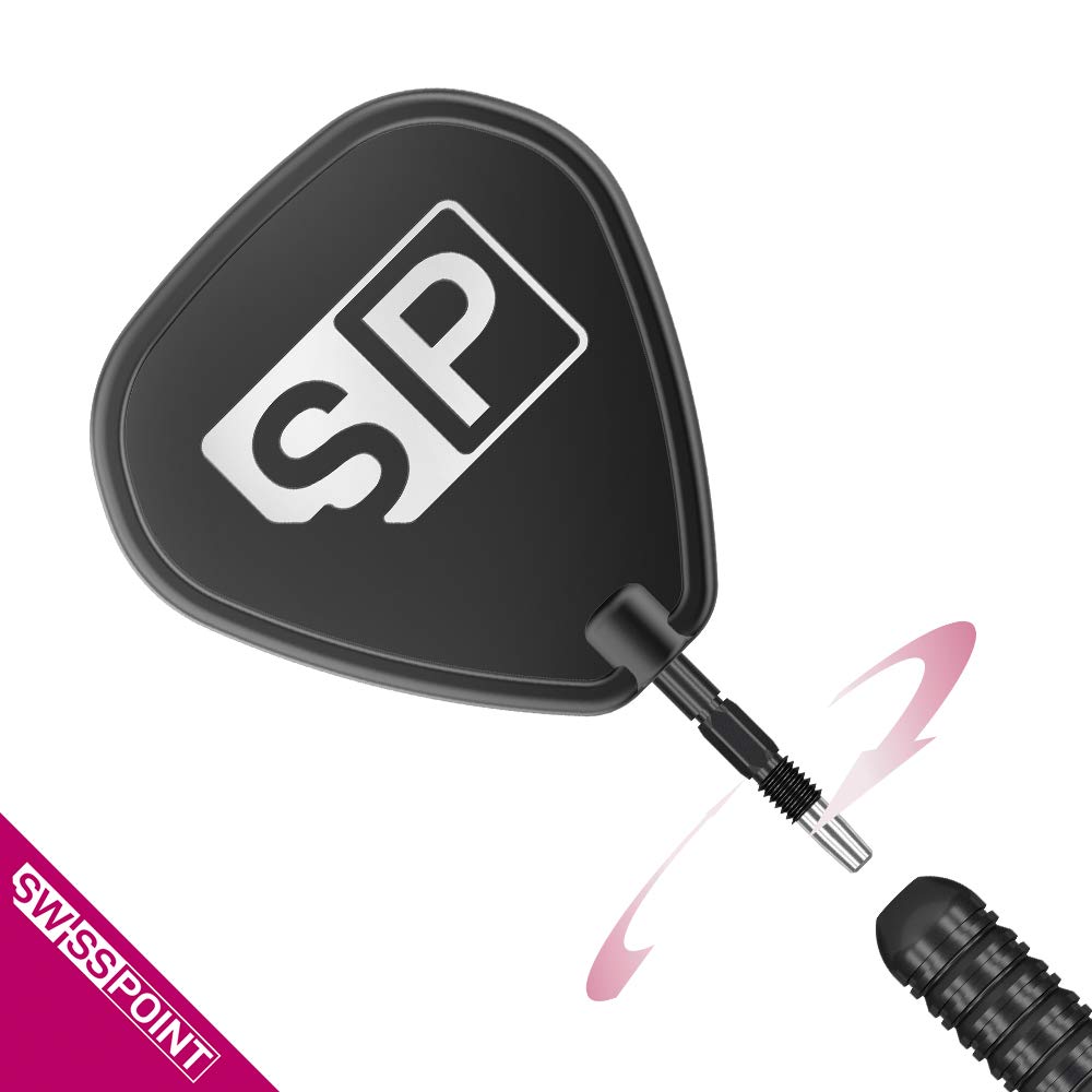 Target Darts Vapor 8 Black Green 80% Tungsten Swiss Point Steel Tip Darts Set