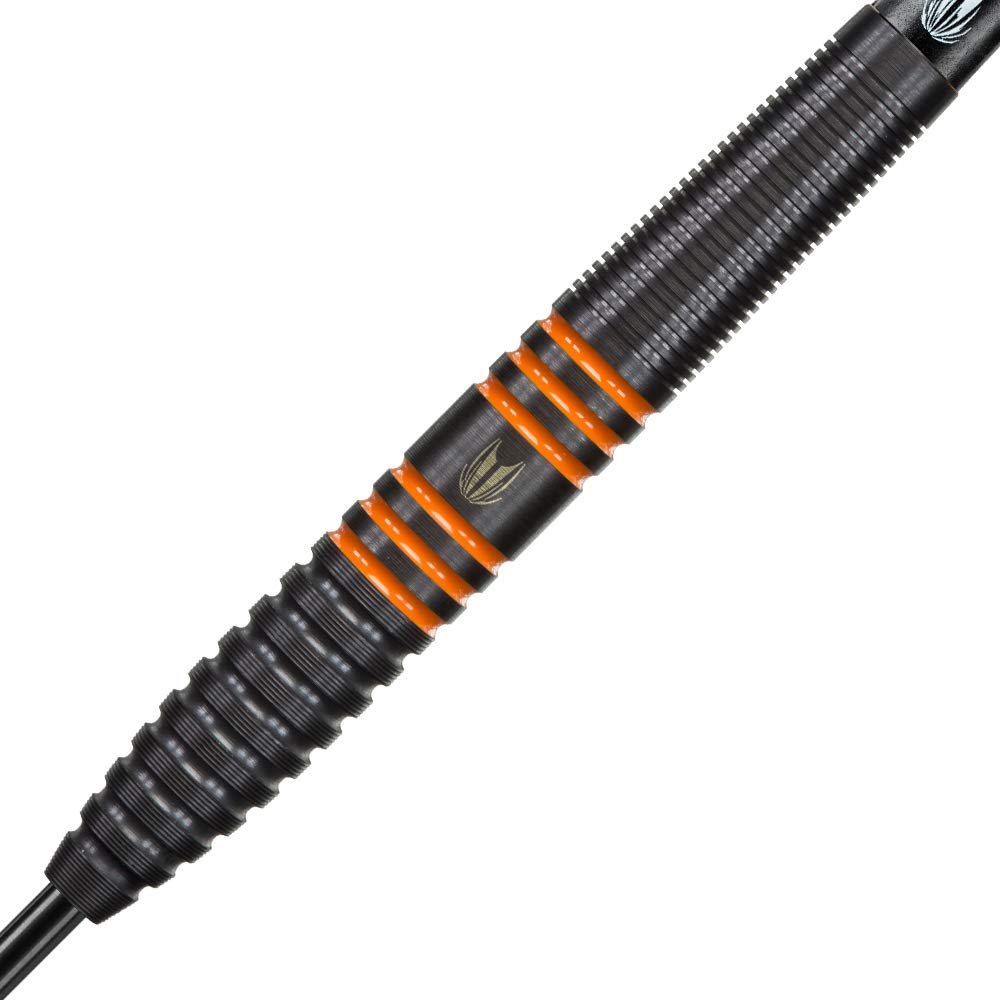 Target Darts Raymond van Barneveld RVB 80 Black 80% Tungsten Steel Tip Darts Set