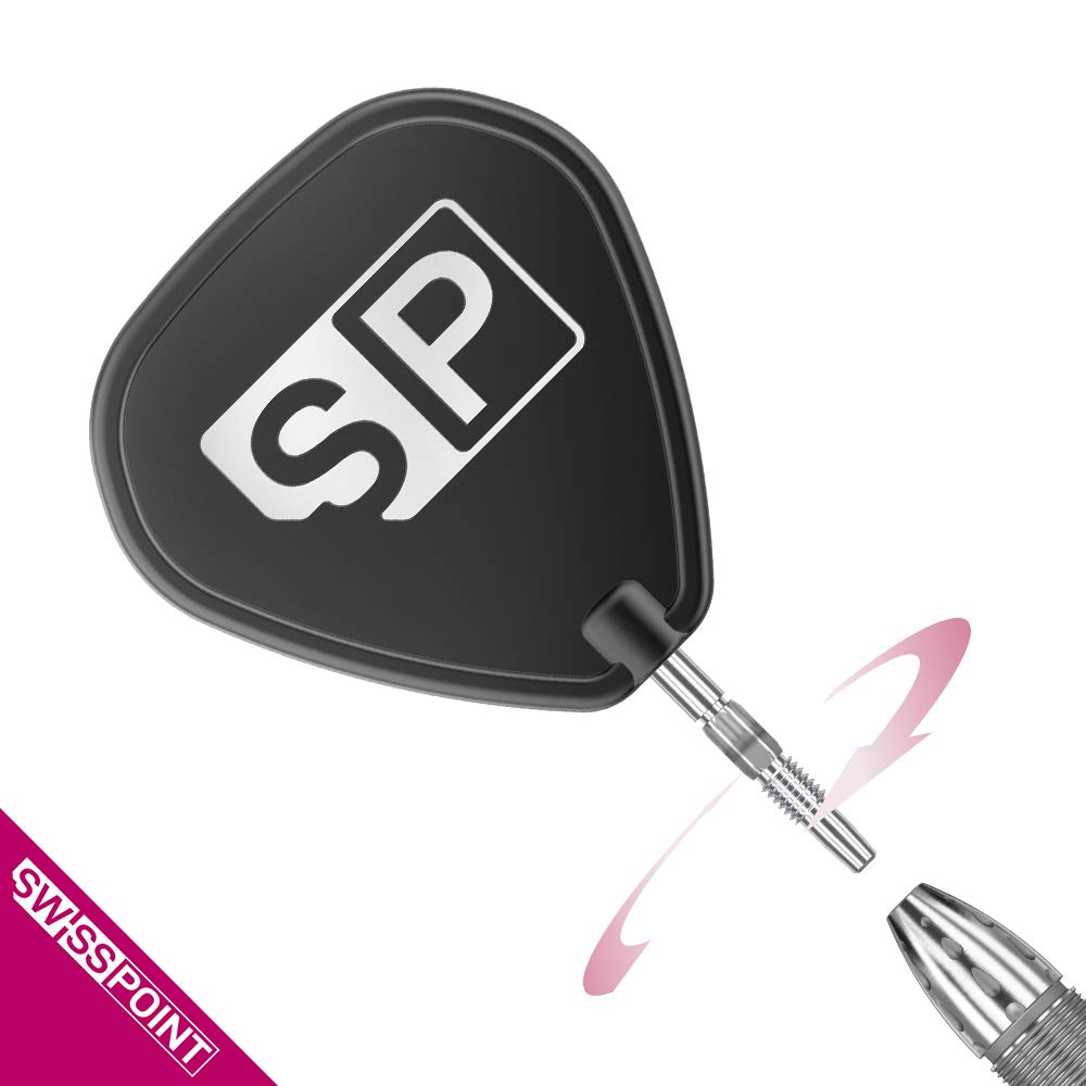 TARGET Darts Phil Taylor Power 9-Five Gen 7 | 95% Tungsten, Swiss Point Steel Tip Darts Set | Player-Edition Dart Set, Swiss Point Darts