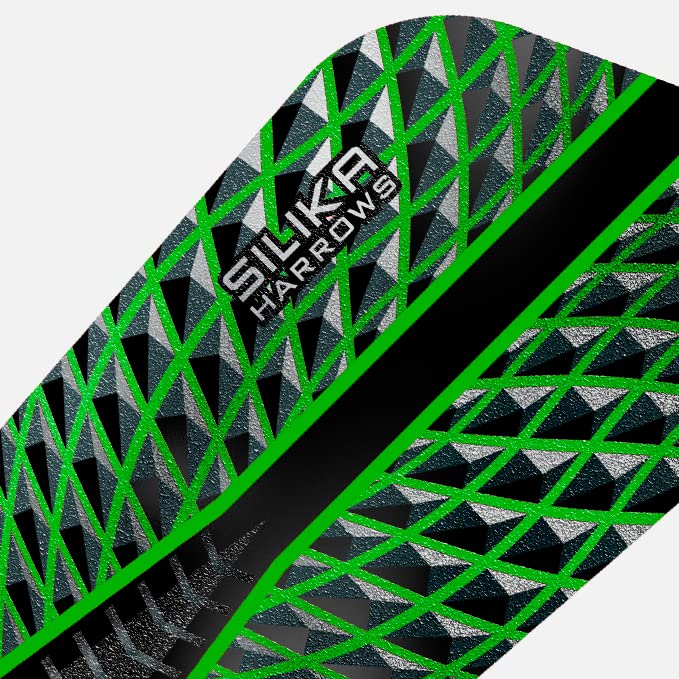 Harrows SILIKA SLIM | Set of 5 Premium Extra Strong Dart Flights (15 Flights)