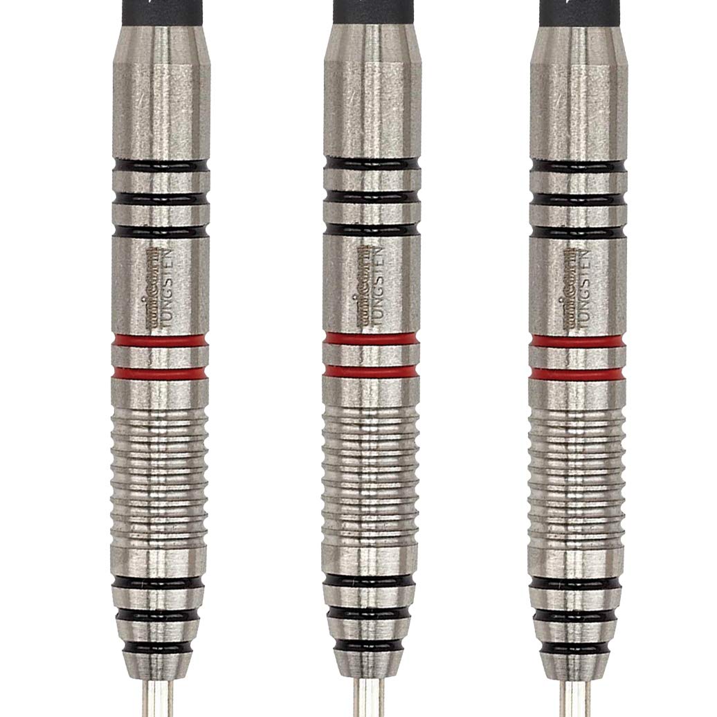 UNICORN Steel Tip Darts Set, Core Plus, Tungsten Barrels, 20g, 21g, 22g, 23g, 24g, 25g, 26g or 27g