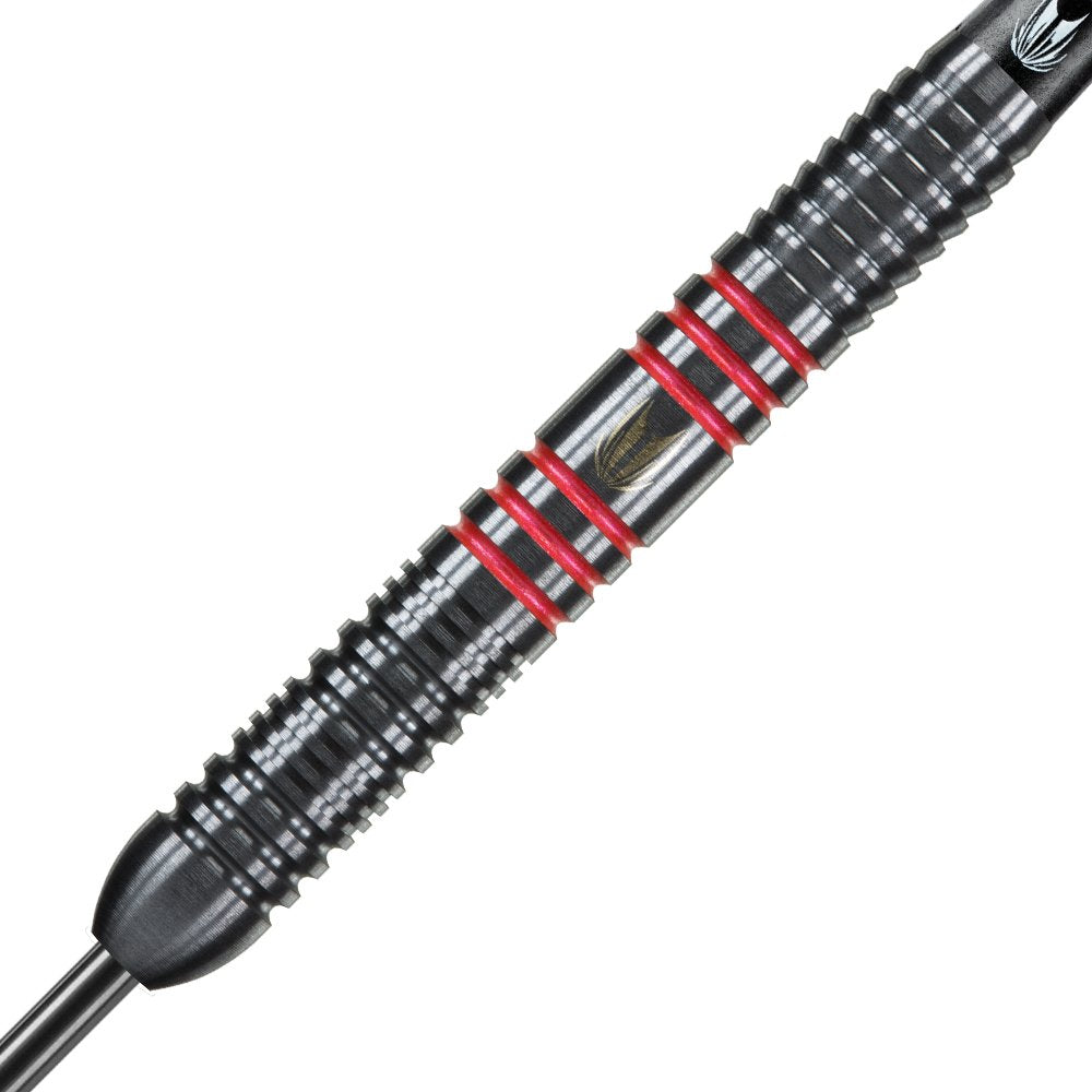 Target Darts Vapor 8 Black 80% Tungsten Steel Tip Darts Set