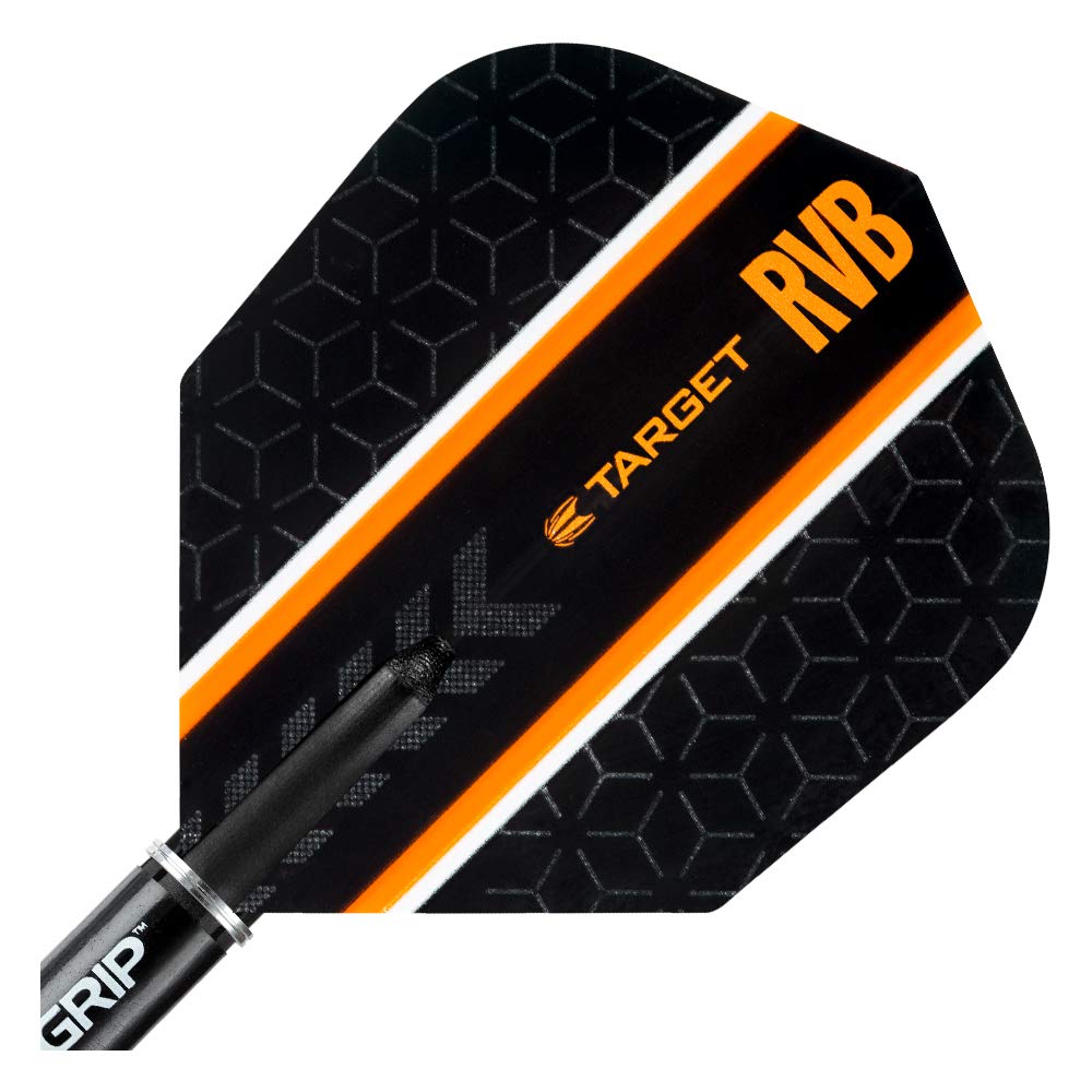 Target Darts Raymond van Barneveld RVB 80 Black 80% Tungsten Steel Tip Darts Set