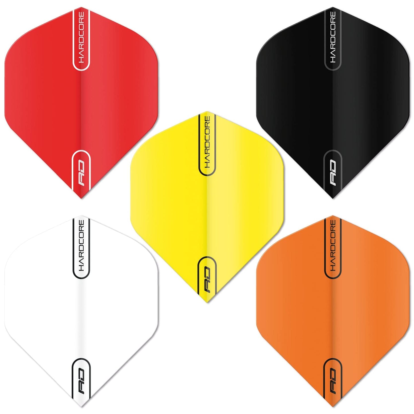 RED DRAGON Hardcore Selection Pack Extra Thick Standard Dart Flights