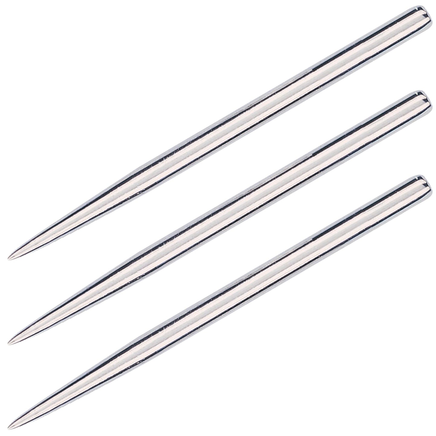 Unicorn Replacement Steel Dart Points | Standard Length or Extra Long | Silver, Black or Gold | 3 Per Pack