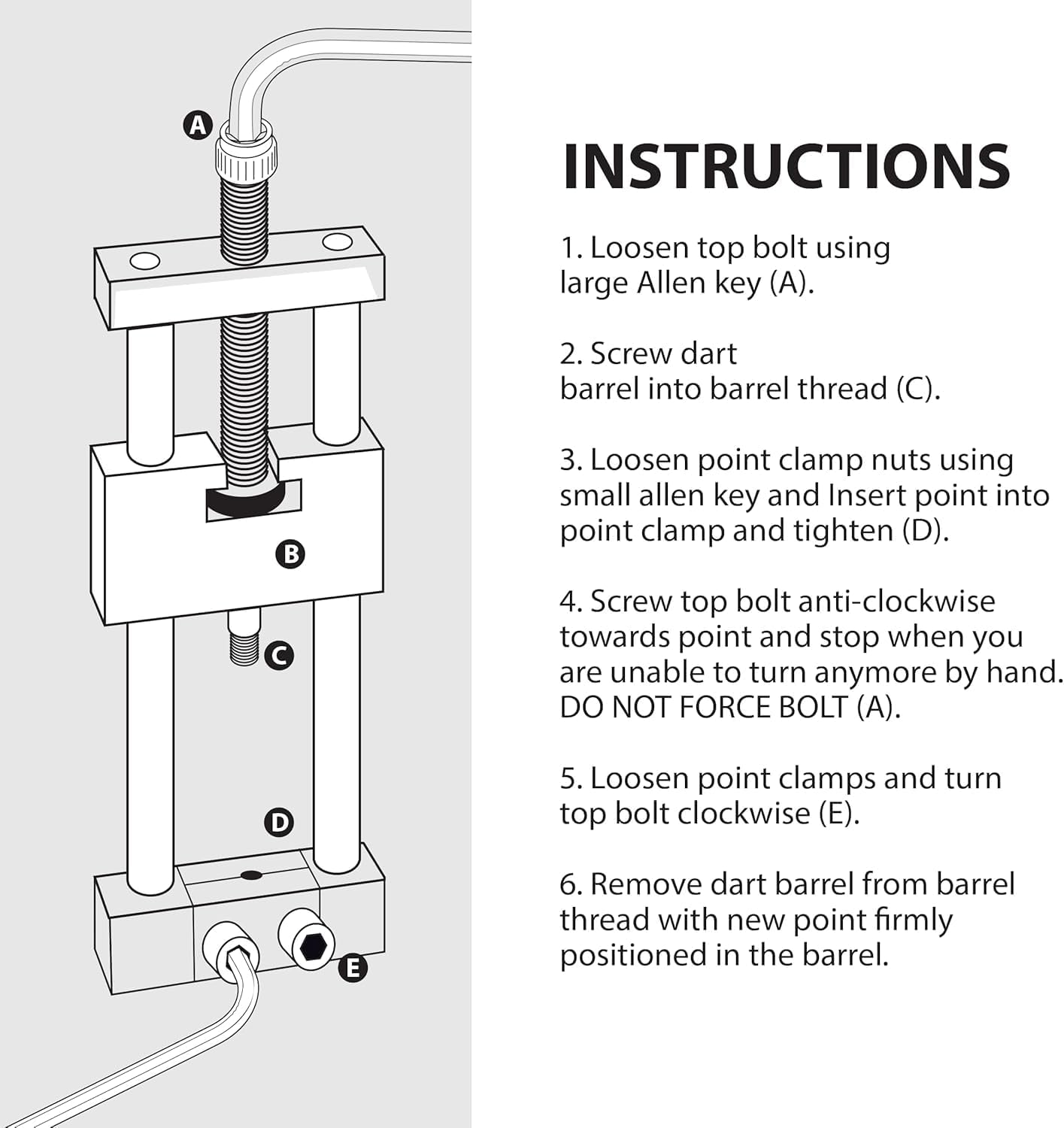 Harrows Darts Repointing Tool | Dart Points Removal Tool | Darts Accessories for Dart Points, Dart Flights, Dart Stems, Dart Shafts I Professional Darts Accessories