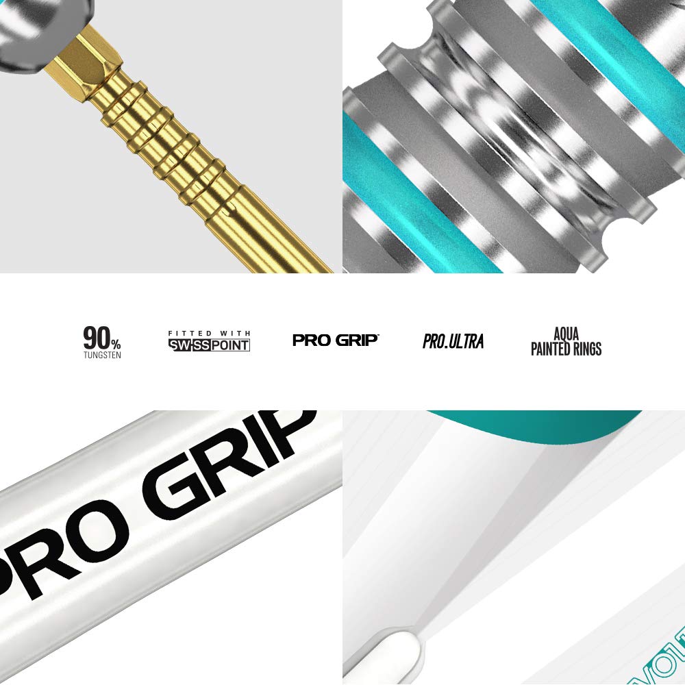 Target Darts Rob Cross Gen 2 90% Tungsten Swiss Point Steel Tip Darts Set