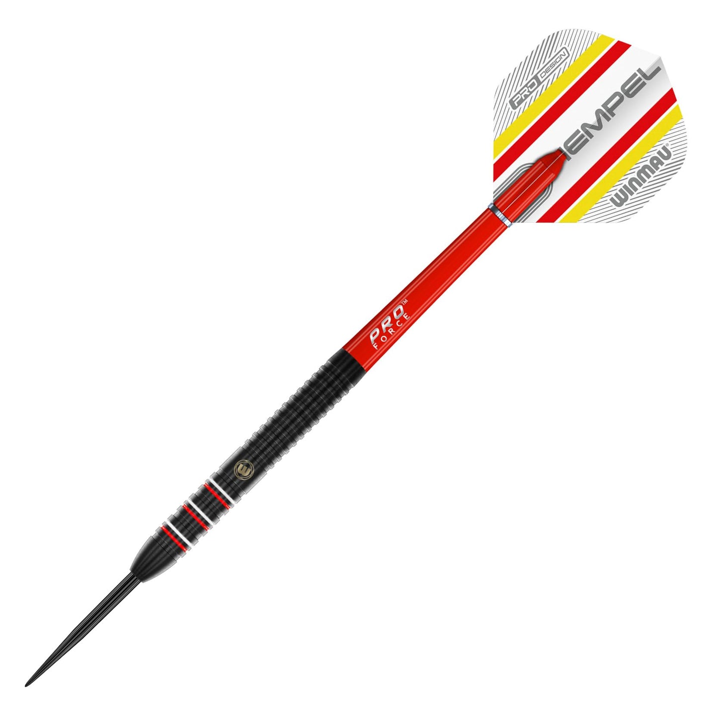 WINMAU Darts - 85% Pro Series Professional Dart Set with Dart Flights and Dart Shafts (Stems)