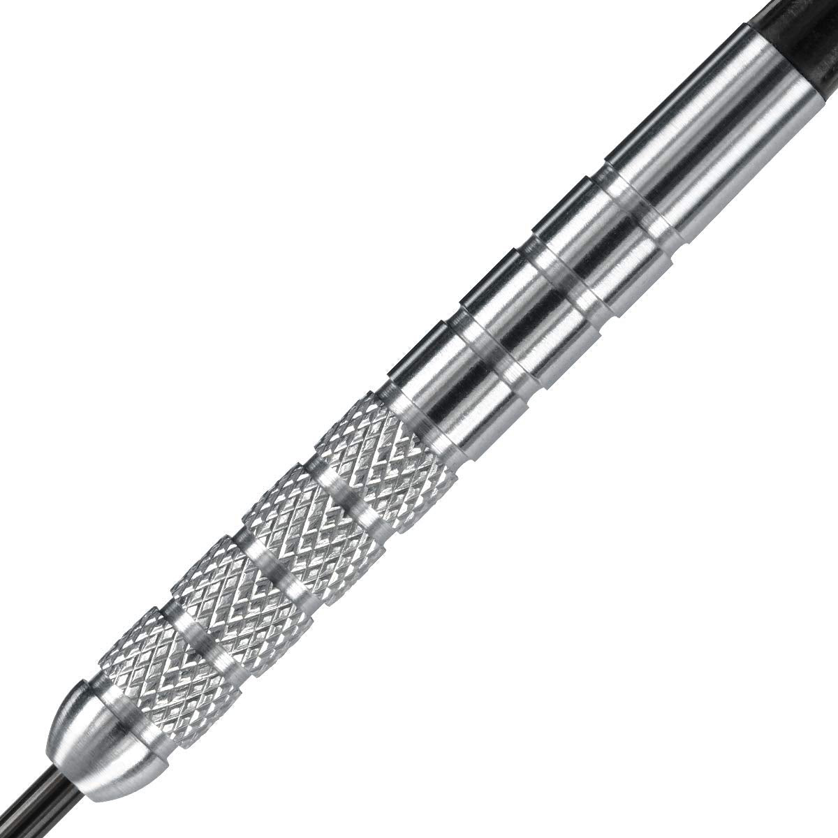 Harrows Torpedo 80% Tungsten Steel Tip Dart Set 22g, 23g, 24g & 25g - Includes Nylon Shafts, Marathon Flights & Travel Case