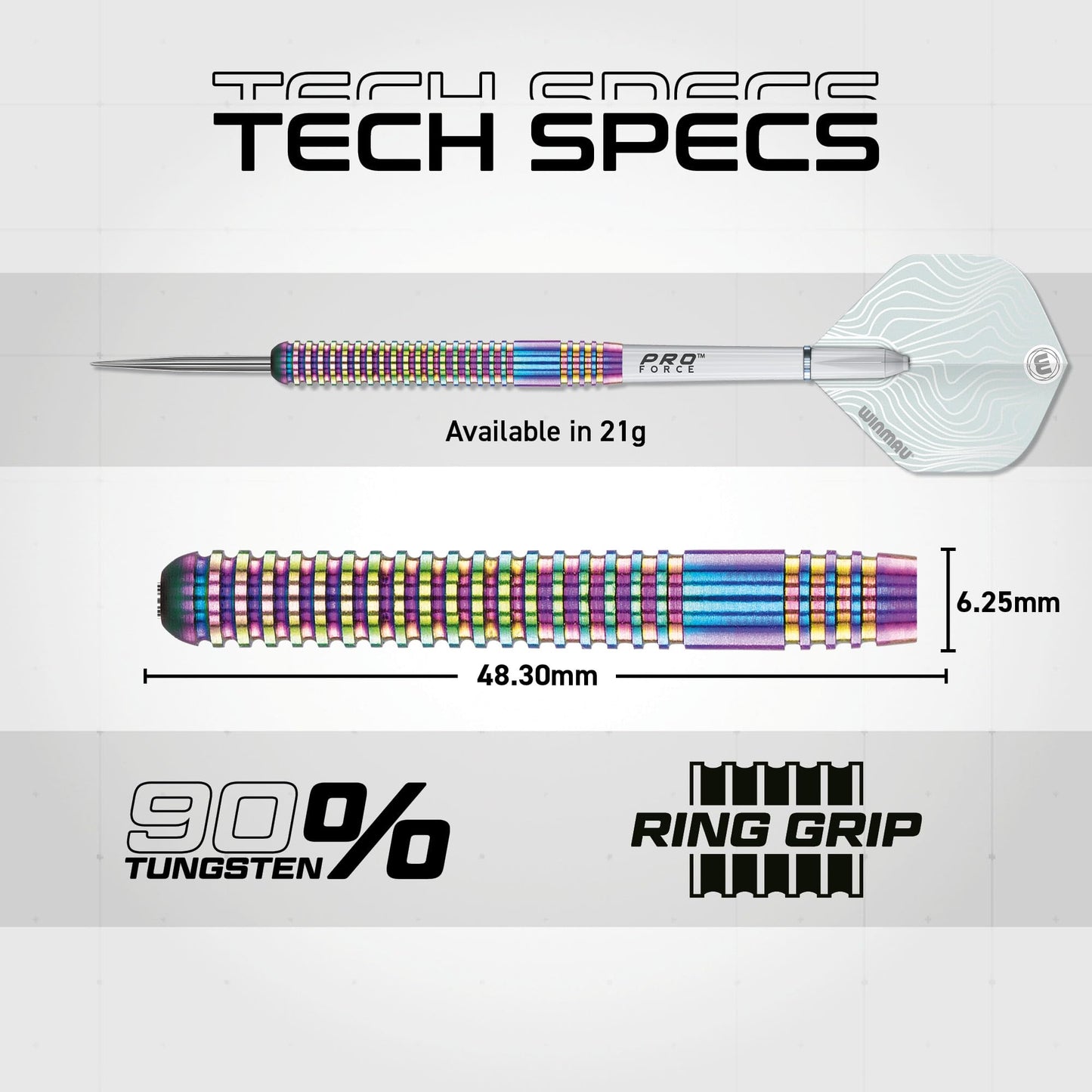 Solaris Pro Specialist Tungsten Steeltip Darts Set with Flights and Shafts (Stems)
