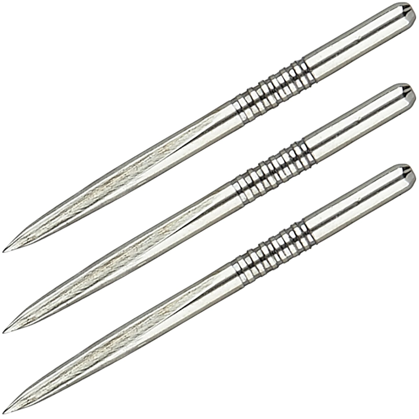 Unicorn Replacement Volute Steel Tip Dart Points | Available Lengths 36mm, 39mm or 42mm | Black, Nickel or Gold Finish | 3 Points