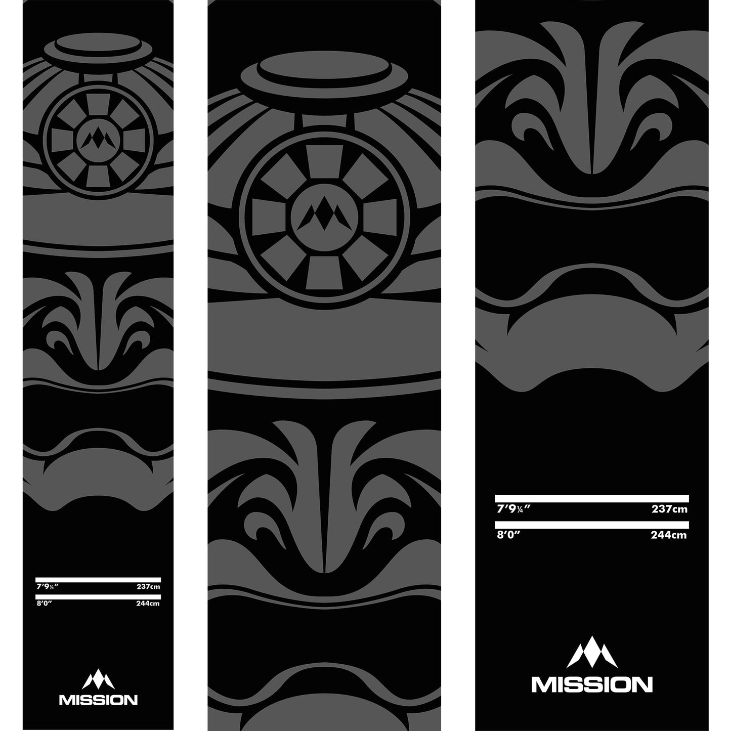Mission Darts | Lightweight Carpet Dart Mat | Available in Multiple Designs.