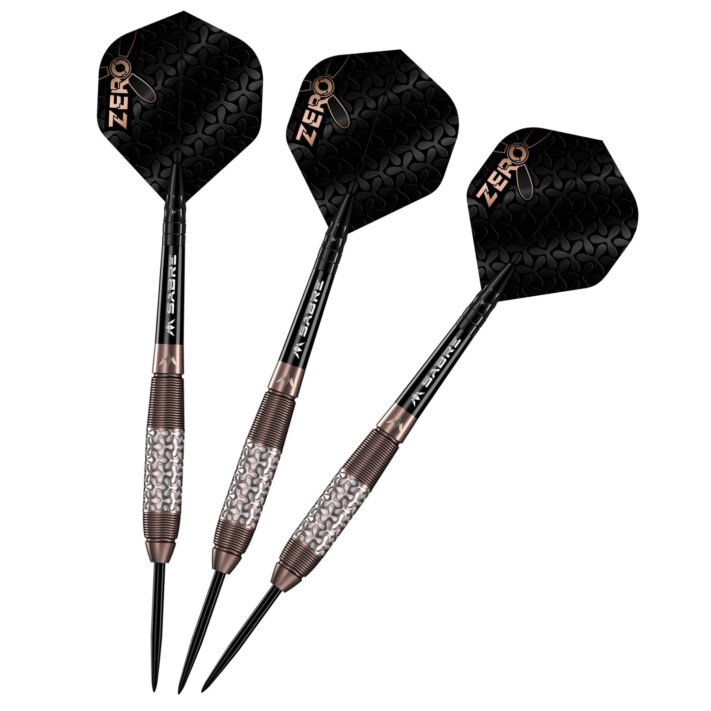 Mission Darts | Mission Zero Darts Set | Steel Tip | 98% Tungsten | Bronze PVD | Available in Multiple Weights.