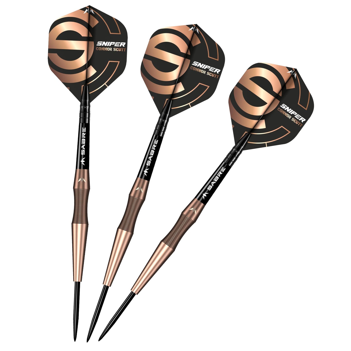 Mission Darts Connor Scutt V2 | Steel Tip | Bronze PVD | Sniper, 90% Tungsten, Available in Multiple Weights