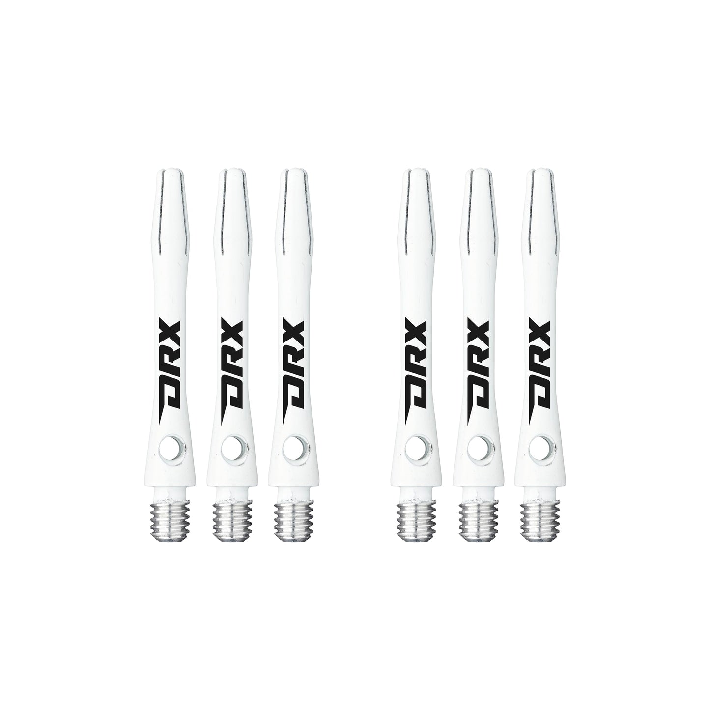 RED DRAGON DRX Coated Aluminium Dart Stems (Shafts) - 2 sets per pack (6 Stems in total)