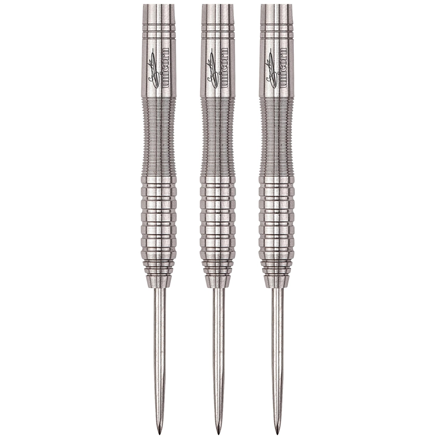 UNICORN Steel Tip Darts Barrels Only | Gary 'The Flying Scotsman' Anderson Purist Player Development Lab Phase 1, 2 & 4 | 90% Natural Tungsten Barrels | 21g, 22g, 23g, 24g, 25g, 26g or 27g