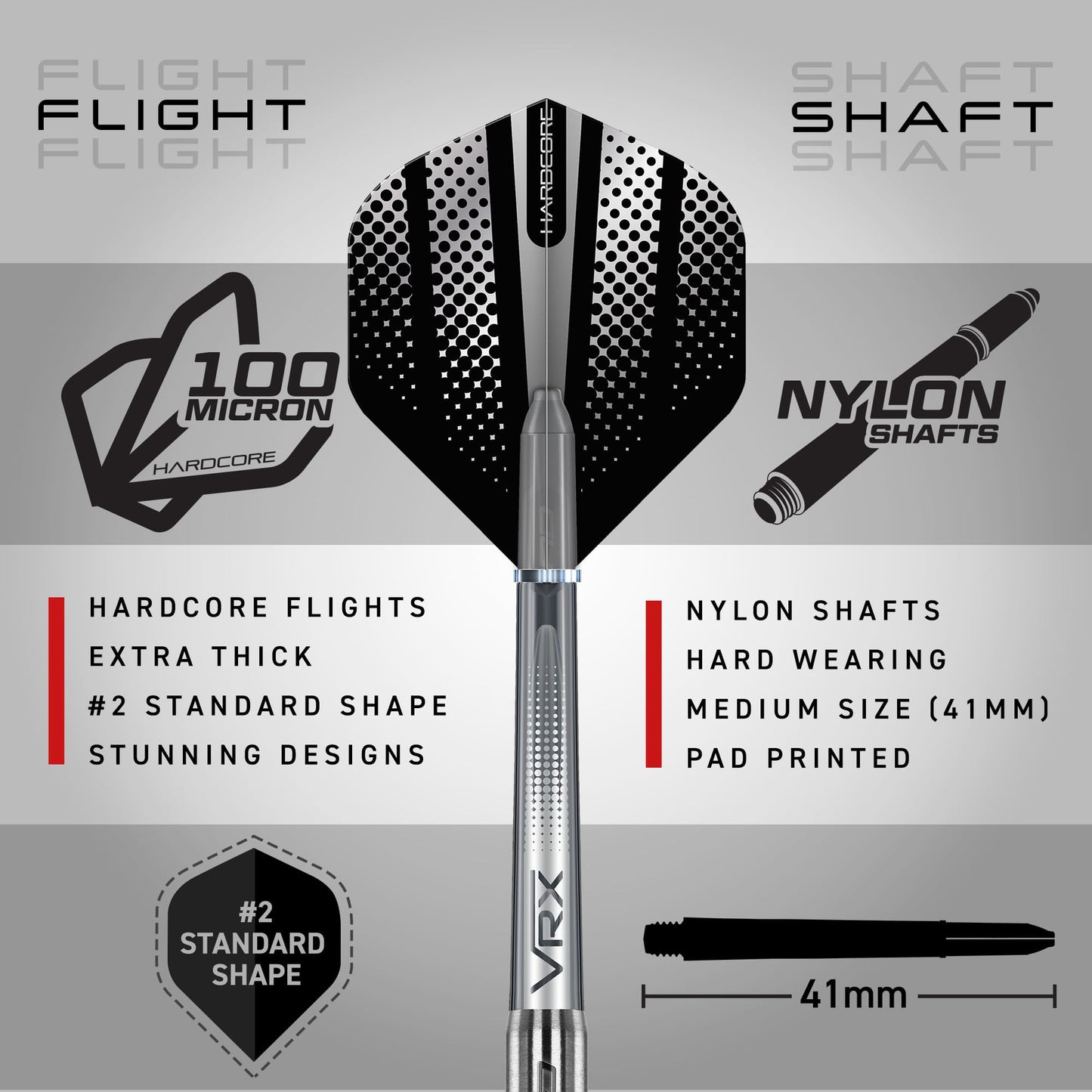 RED DRAGON Rebel 21g, 23g, 24g, 25g or 26g Tungsten Darts Set with Flights and Stems