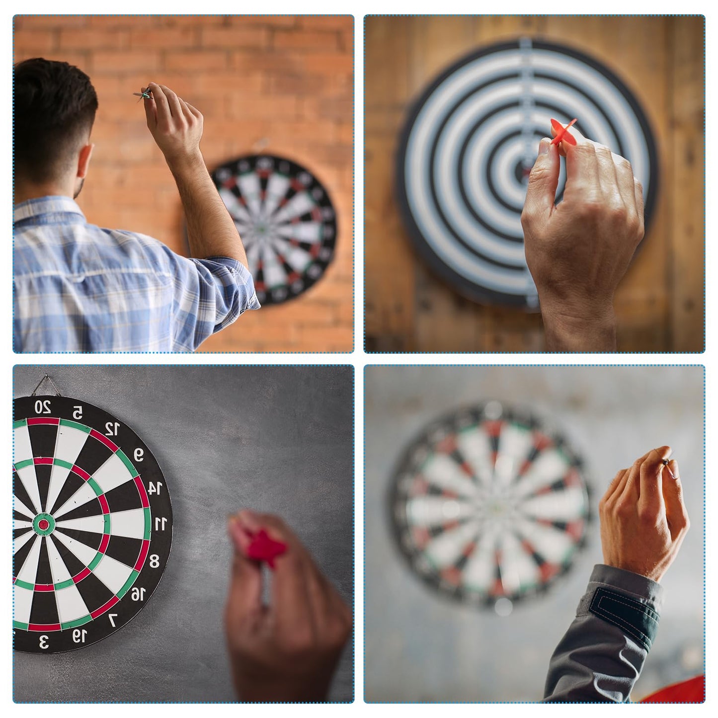 PATIKIL Dart Flight Protector, Aluminum Alloy Dart Accessories Wing Savers for Steel & Plastic Flights