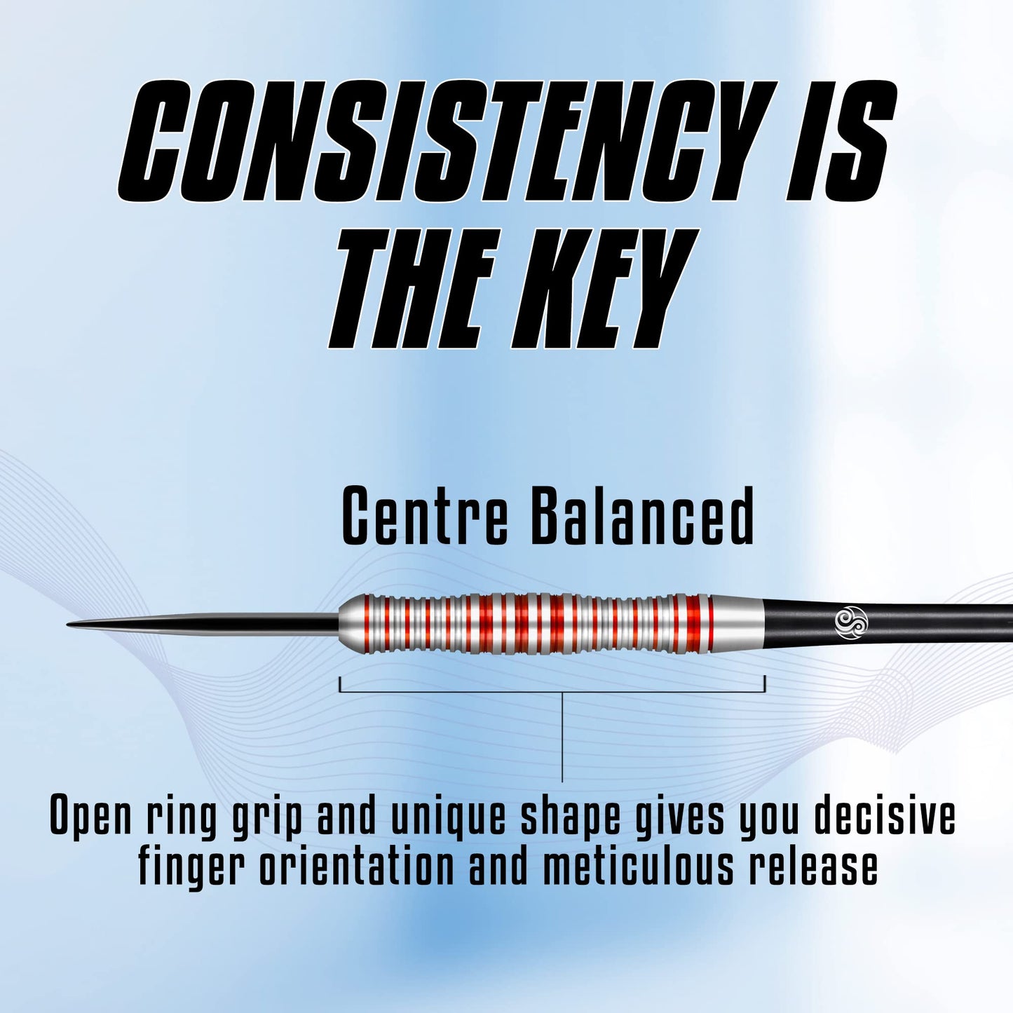 Shot! Zen Enso Steel Tip Dart Set 80% Tungsten Pro Throwing Darts Steel Tip Set Professional – Made in New Zealand – Designed Dart Flights for Women & Men – Metal Tip Bar Darts for Adults