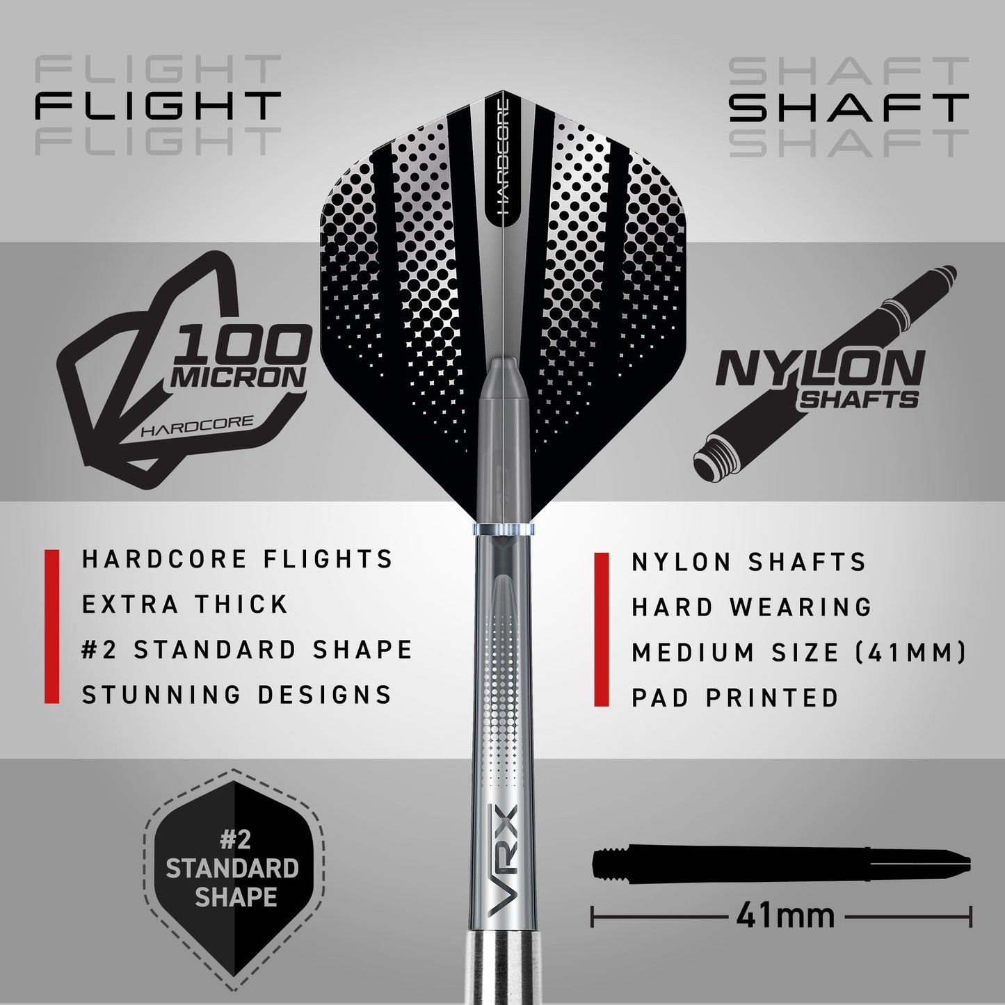 RED DRAGON Rebel 21g, 23g, 24g, 25g or 26g Tungsten Darts Set with Flights and Stems