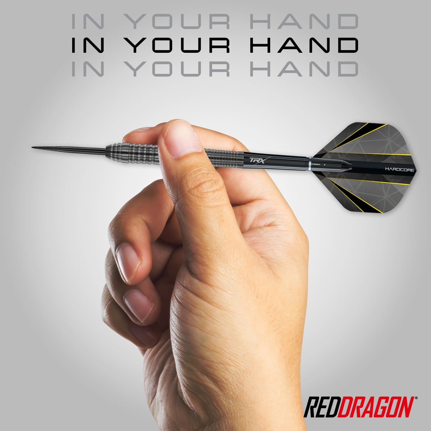 RED DRAGON Darts – Seren Onyx Series - 90% Tungsten Professional Steel tip Darts Set with Dart Flights and Dart Shafts (Stems) - Available in Four Styles - Available in 21g, 22g, 23g, 24g & 25g