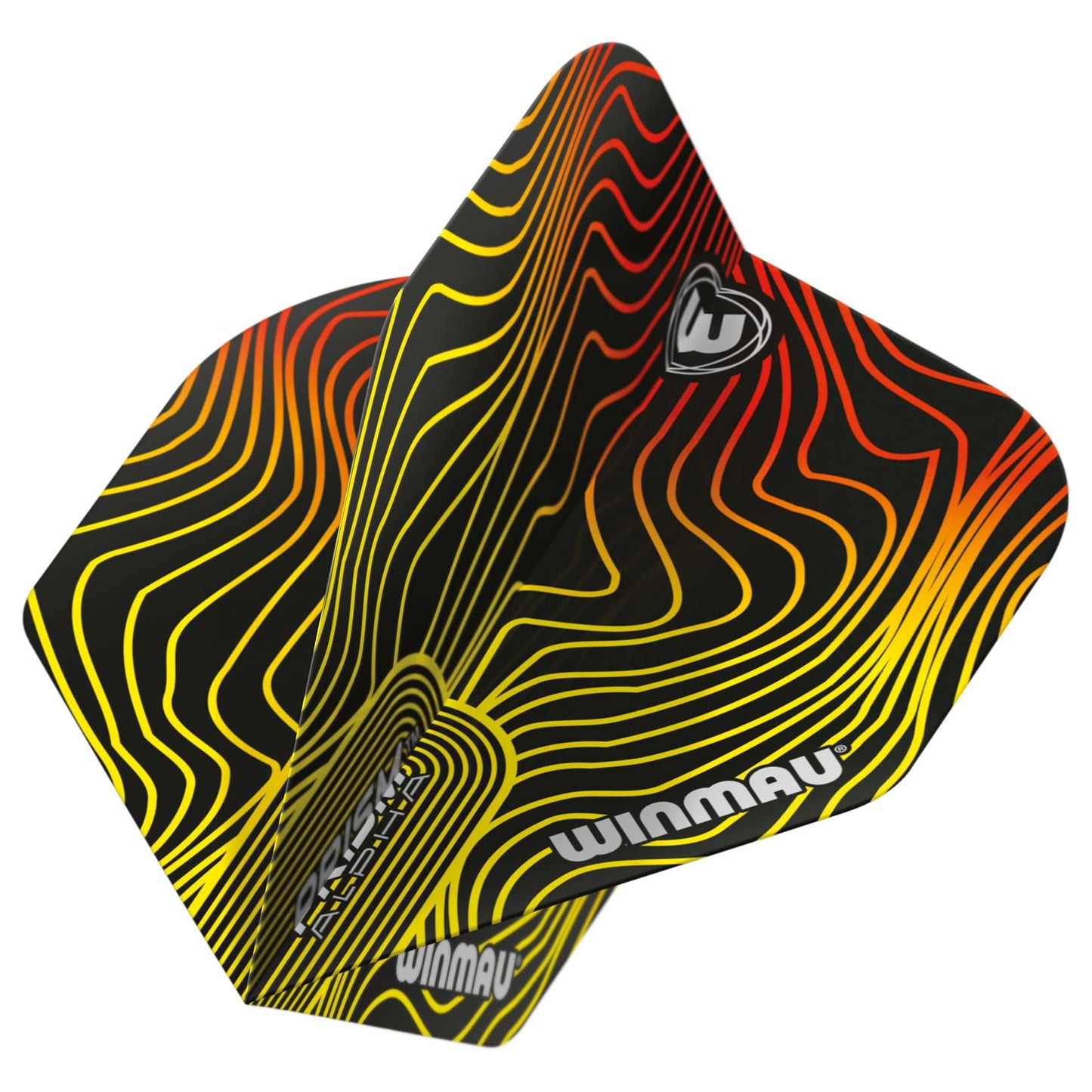 WINMAU Prism Alpha Solar Design Dart Flight Packs - 3 sets per pack (9 flights in total)