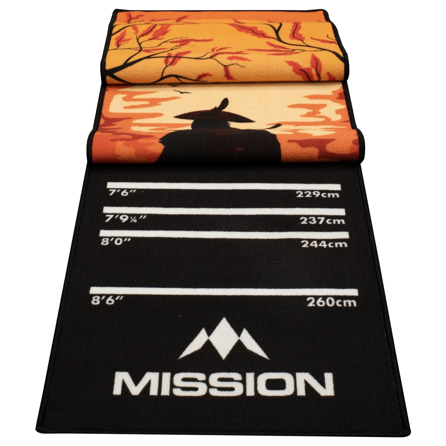 Mission Darts | Lightweight Carpet Dart Mat | Available in Multiple Designs.
