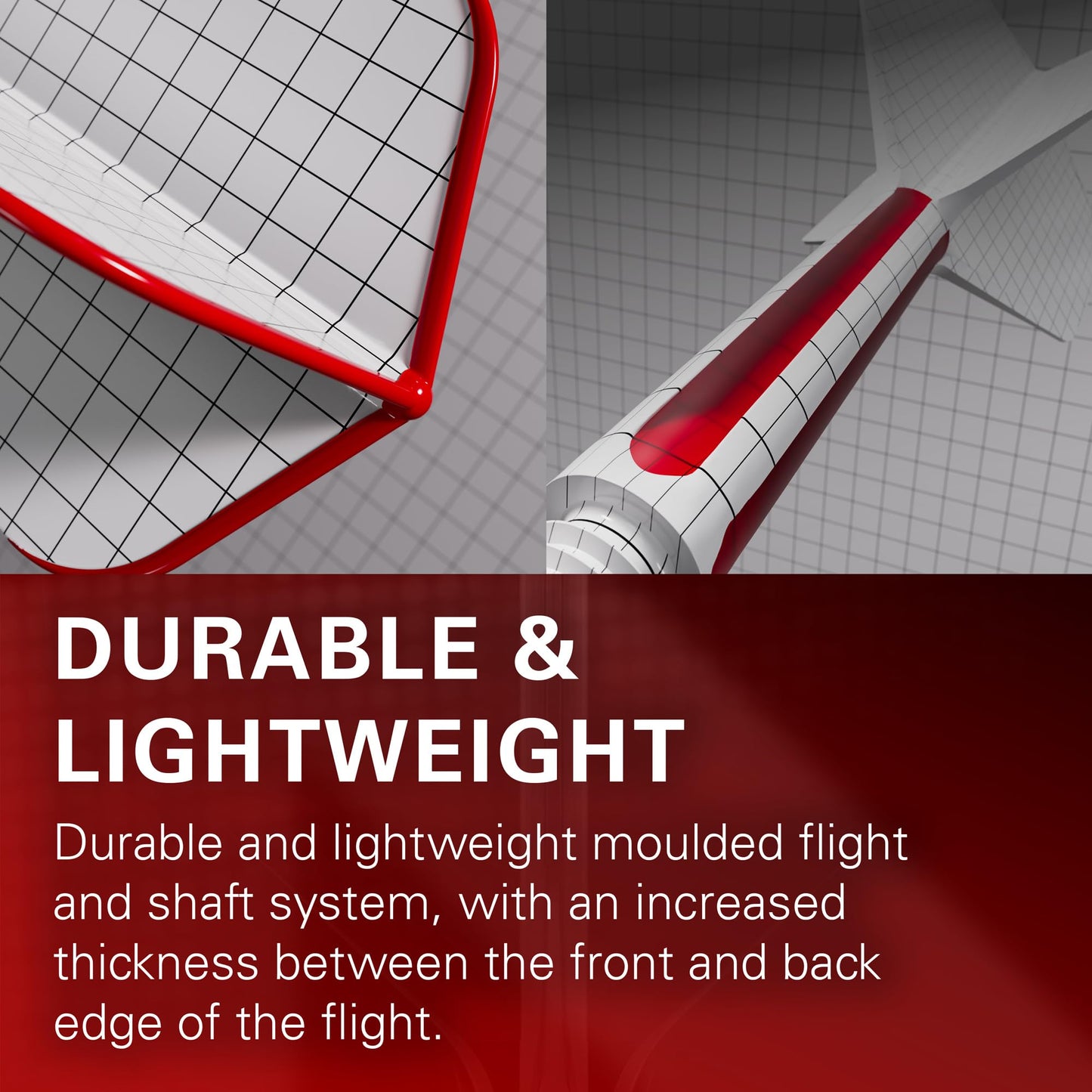 TARGET Darts Rob Cross K Flex Flights and Shaft System, No.2 | Pack of 3 Kflex All In One Flights, Player Edition Darts Accessories | K-Flex Dart Stem Short/Intermediate/Medium