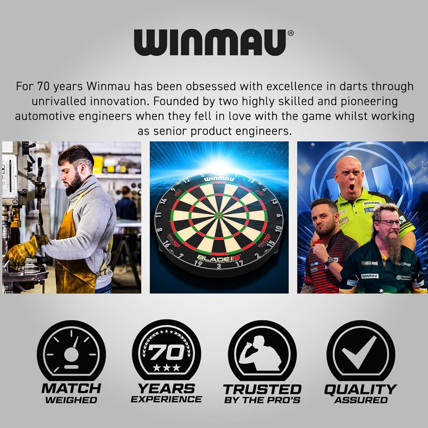 WINMAU Michael van Gerwen MvG Softip Gift Set - 50 Piece Darts Set with 4 sets of Shafts, 4 sets of Flights plus Accessories