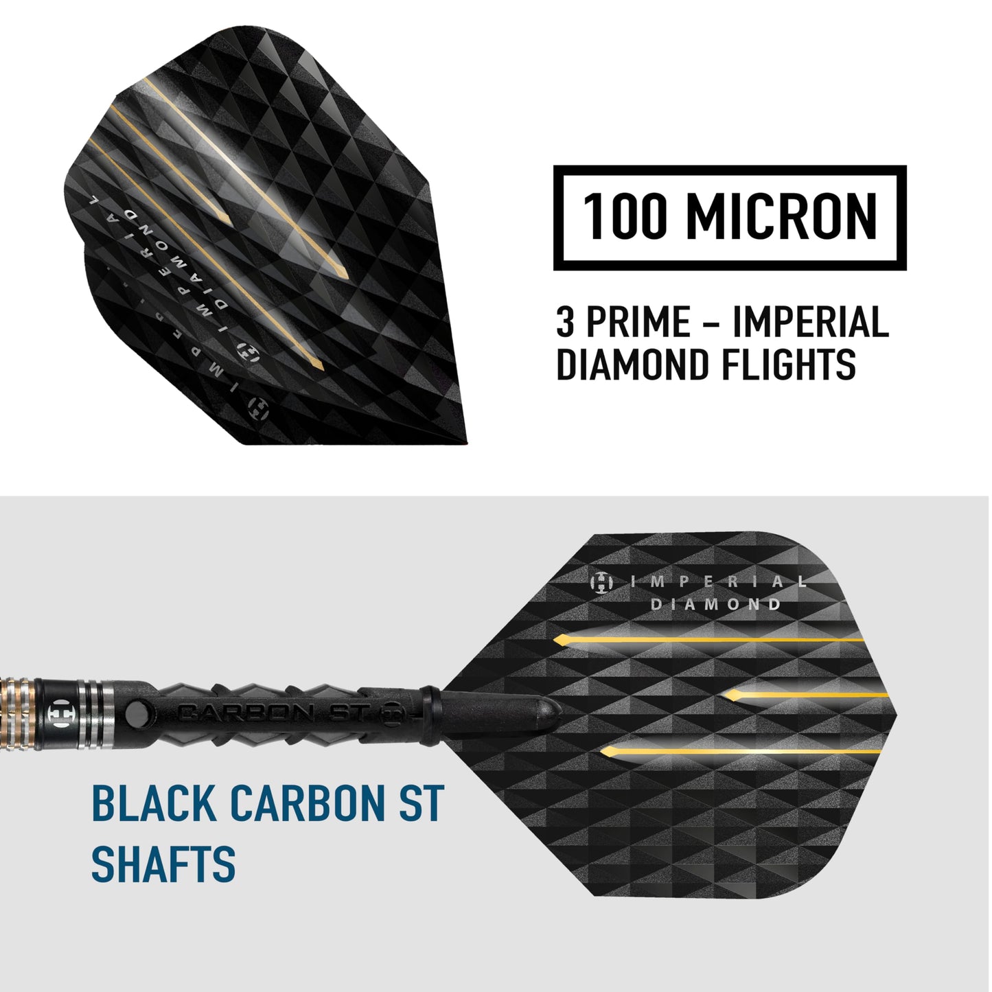 Harrows Imperial Diamond 90% Tungsten Steel Tip Darts