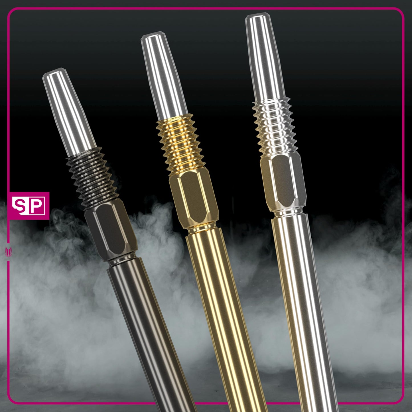 TARGET Darts Swiss Points, Smooth Swiss Point Dart Tips (3 Pack Set of Tips) Change Dart Points, Professional Darts Accessories