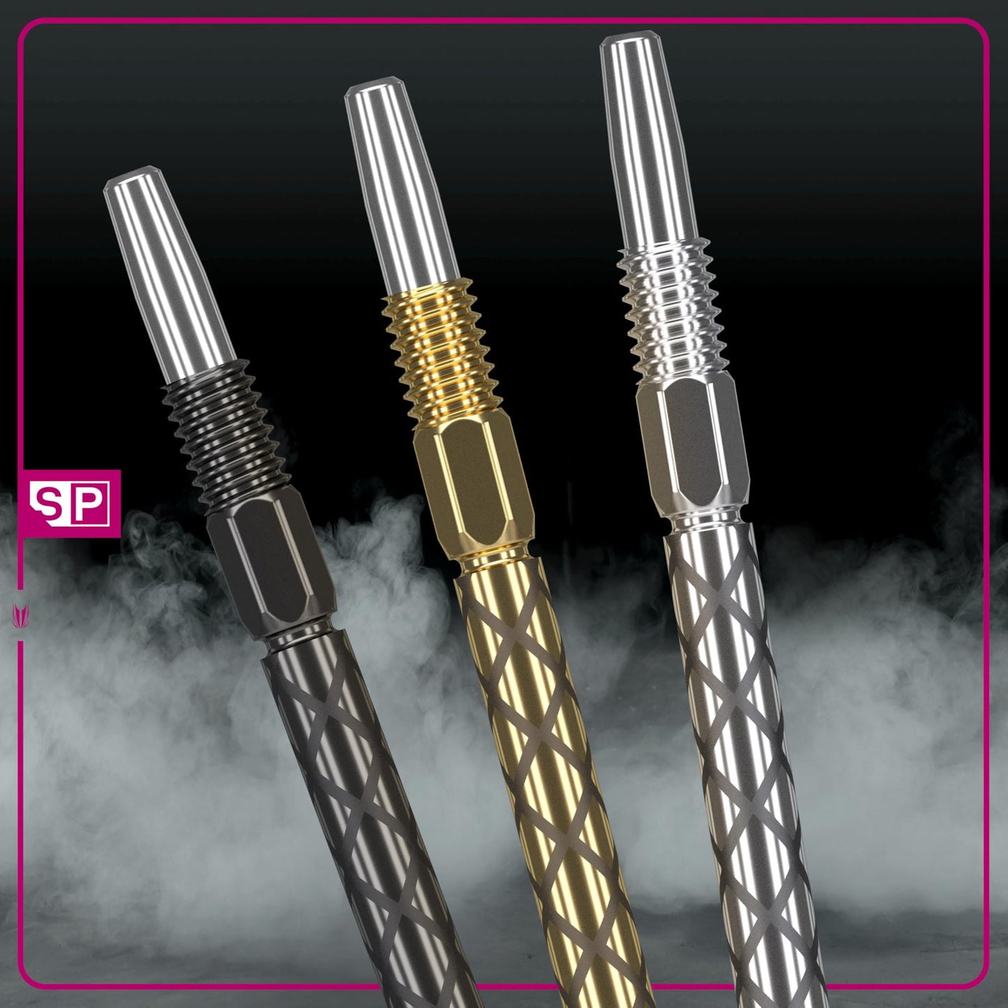 TARGET Darts Swiss Points, Diamond Pro Swiss Point Dart Tips (3 Pack Set of Tips) Change Dart Points, Professional Darts Accessories