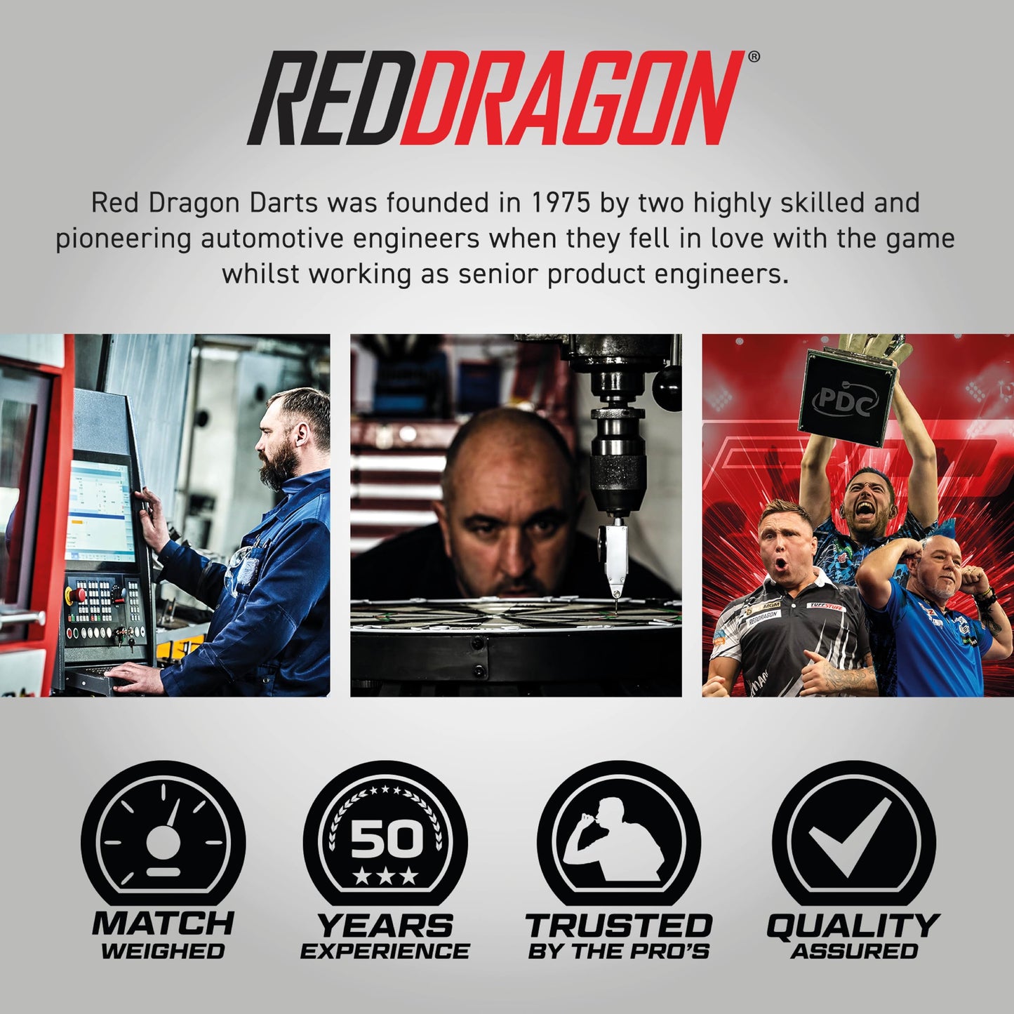 RED DRAGON Gerwyn Price Blue Ice SE - Tungsten Professional Darts Set with Flights and Nitrotech Shafts (Stems)