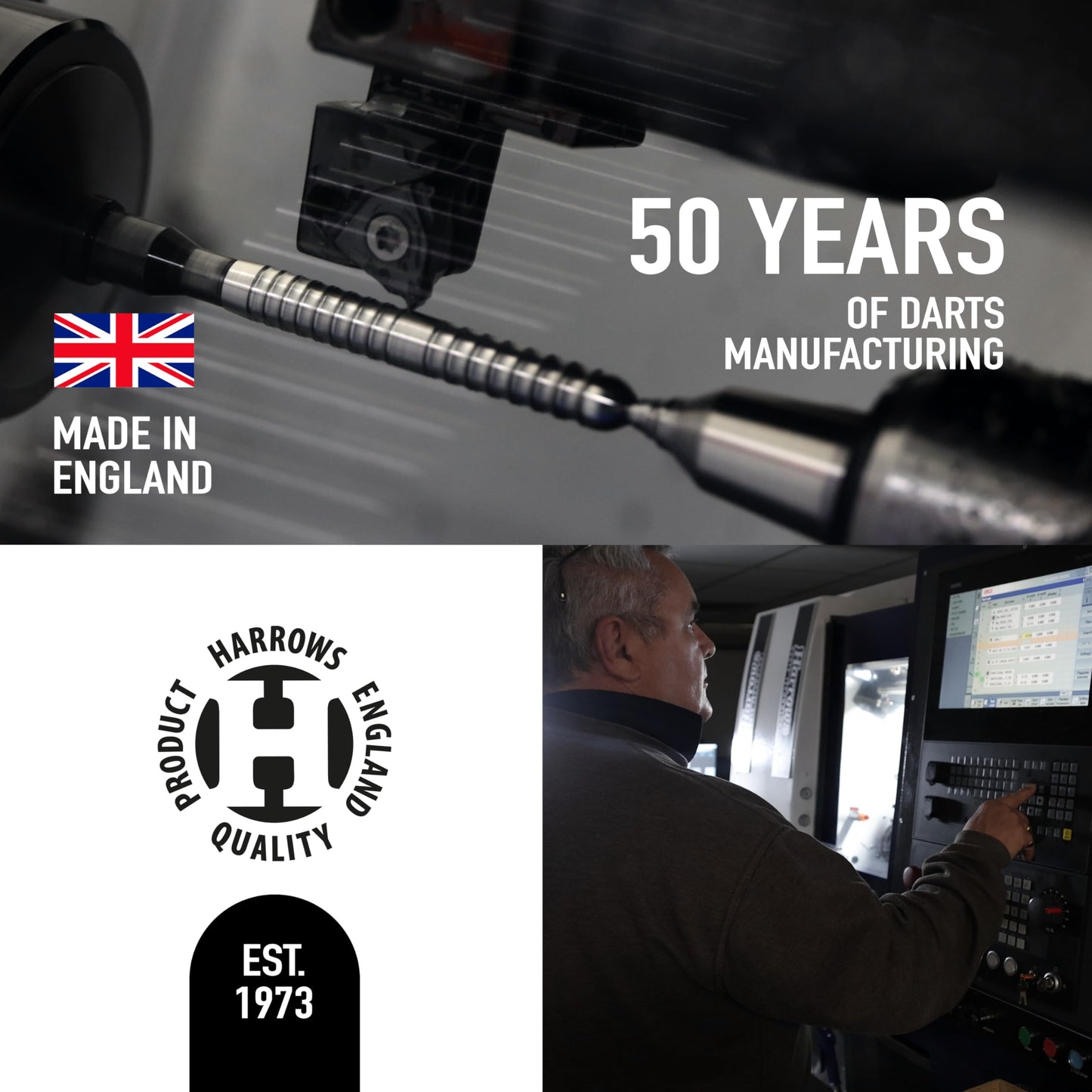 Harrows Toro 90% Tungsten Steel Tip Darts