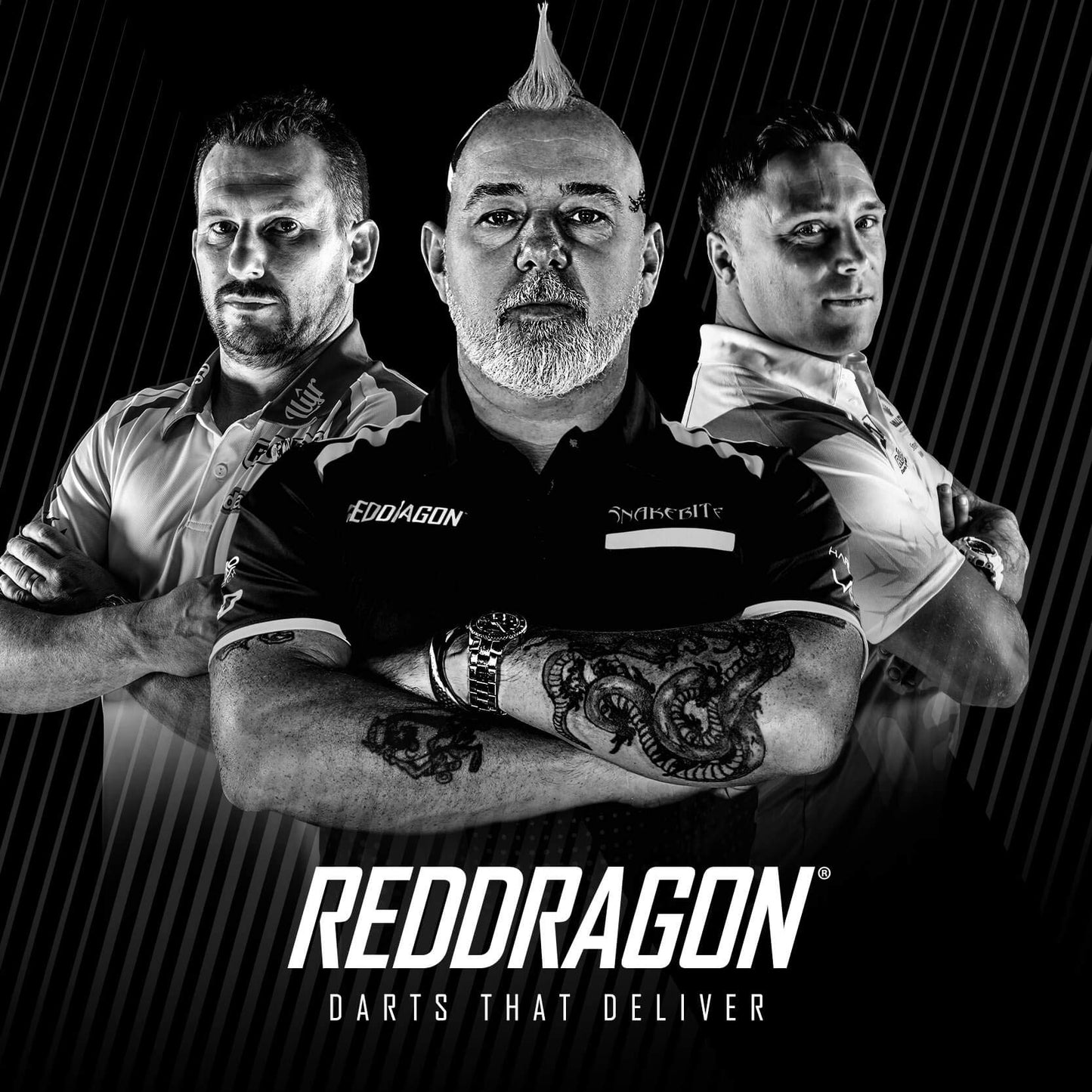 RED DRAGON Gerwyn Iceman Price Avalanche Pro Gold Premium Tungsten Darts Set with Flights and Stems
