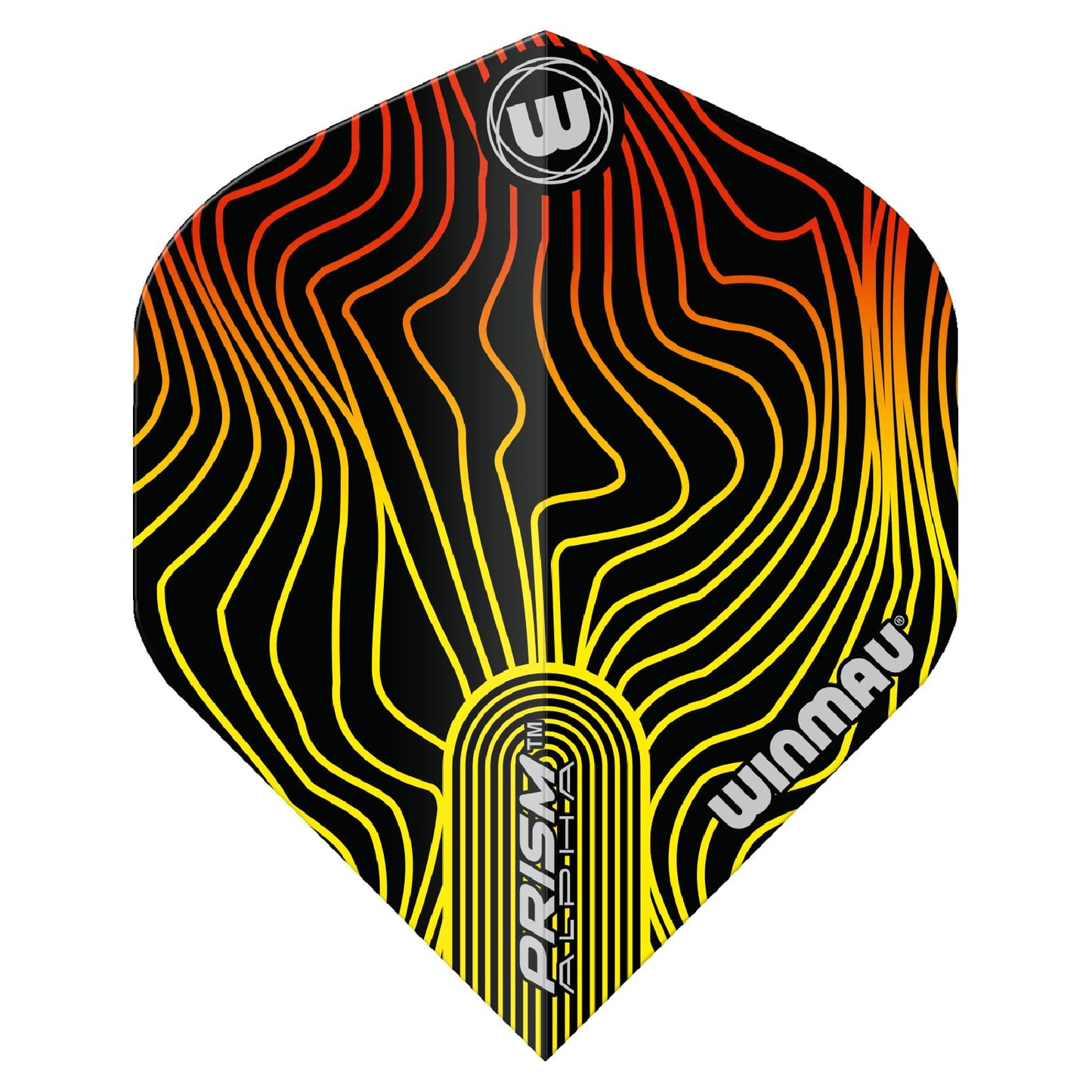 WINMAU Prism Alpha Solar Design Dart Flight Packs - 3 sets per pack (9 flights in total)