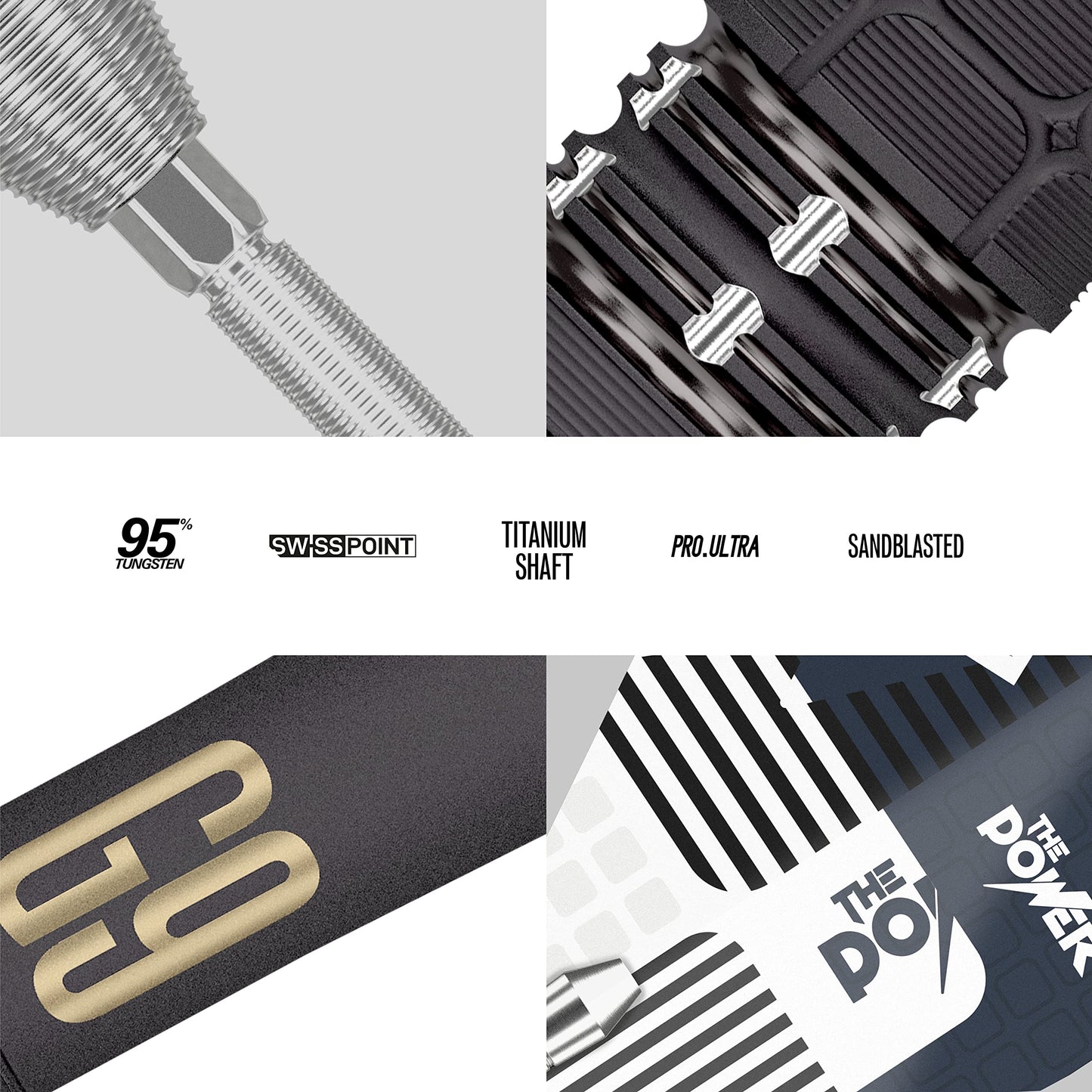 Target Darts Phil Taylor Power 9-Five Gen 9 95% Tungsten Swiss Point Steel Tip Darts Set