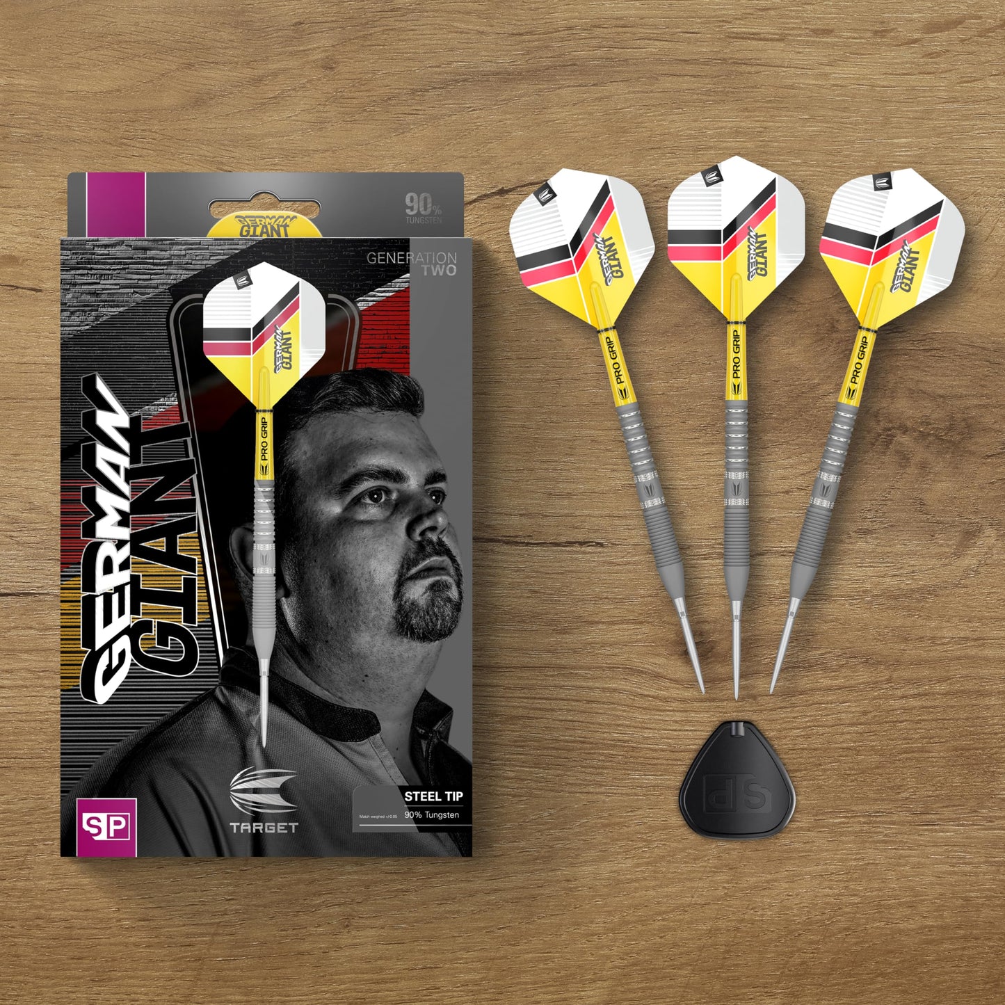 TARGET Darts Gabriel Clemens Gen 2 90% Tungsten Swiss Point Steel Tip Darts Set