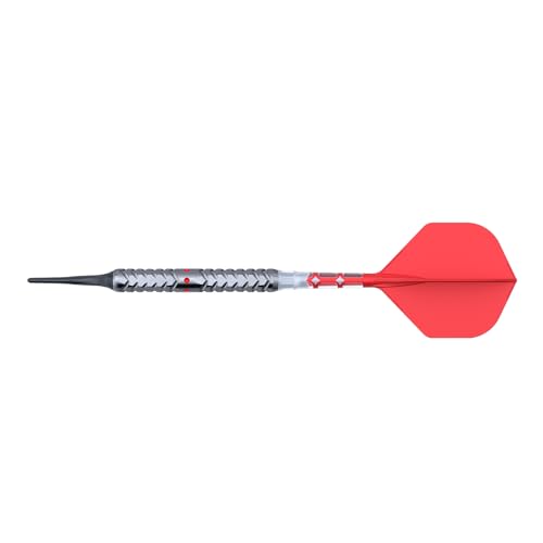 CUESOUL Chinese Zodiac Series 18g/19g/20g Soft Tip 90% Tungsten Dart Set with Integrated ROST T19 Flight