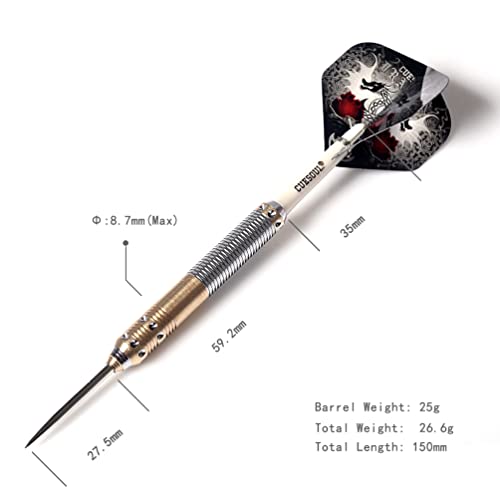 CUESOUL Dragon Series 21/23/25 Grams Steel Tip Darts